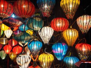 ベトナム ホイアンのランタン